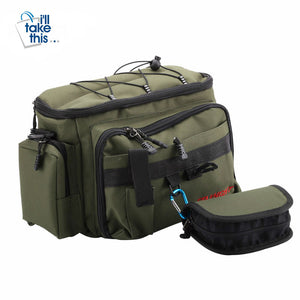 Fishing Bags - Nylon Multifunctional with Waist Shoulder Strap + BONUS Lure/Tackle Bag