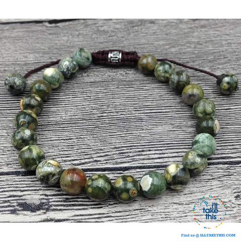 Image of Calming, Wellbeing and Healing Bracelets with Bronzite, Moonstone, Jasper or Labrotore Stones - I'LL TAKE THIS