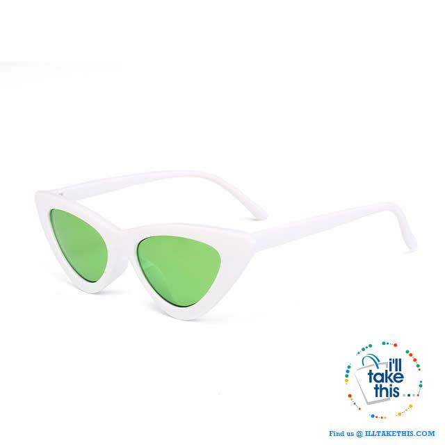 Cat Eye Style Polarized Sunglasses which are totally retro. 13 Colors - I'LL TAKE THIS