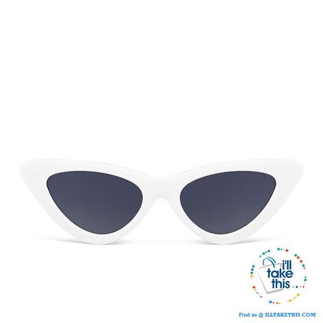 Cat Eye Style Polarized Sunglasses which are totally retro. 13 Colors - I'LL TAKE THIS