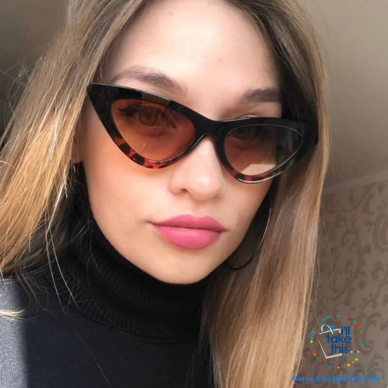 Cat Eye Style Polarized Sunglasses which are totally retro. 13 Colors - I'LL TAKE THIS