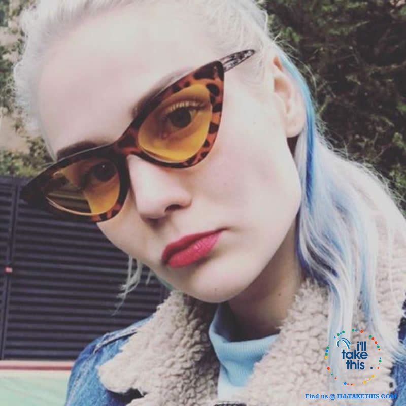 Cat Eye Style Polarized Sunglasses which are totally retro. 13 Colors - I'LL TAKE THIS
