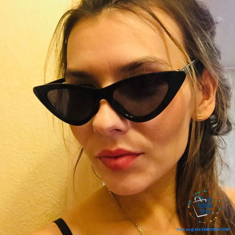Cat Eye Style Polarized Sunglasses which are totally retro. 13 Colors - I'LL TAKE THIS