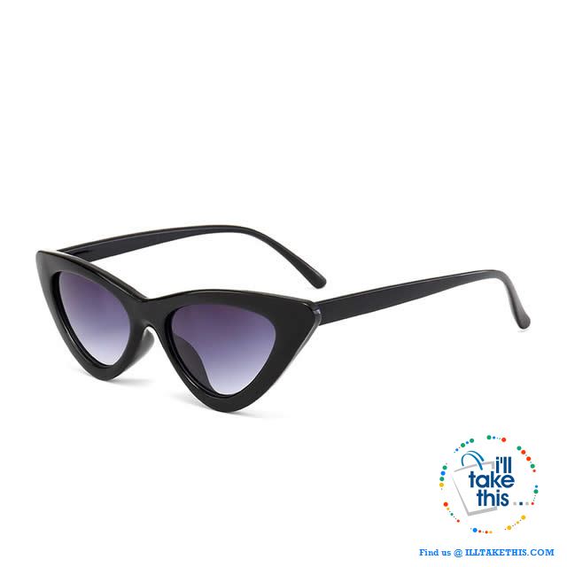 Cat Eye Style Polarized Sunglasses which are totally retro. 13 Colors - I'LL TAKE THIS