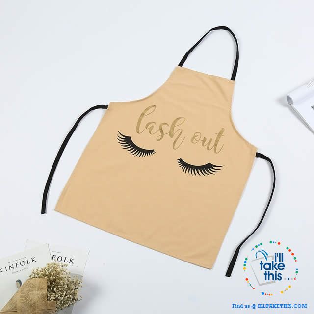 Colorful Kitchen Apron Series Love hearts to eyelashes loads of Colors - I'LL TAKE THIS