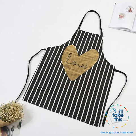 Image of Colorful Kitchen Apron Series Love hearts to eyelashes loads of Colors - I'LL TAKE THIS