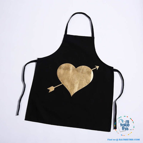 Image of Colorful Kitchen Apron Series Love hearts to eyelashes loads of Colors - I'LL TAKE THIS