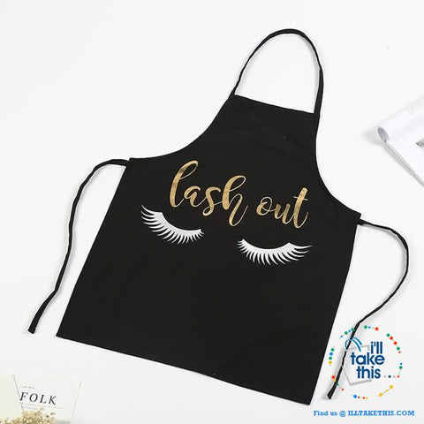 Image of Colorful Kitchen Apron Series Love hearts to eyelashes loads of Colors - I'LL TAKE THIS