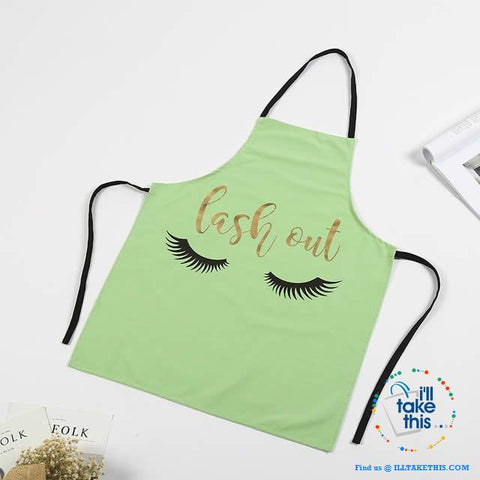 Image of Colorful Kitchen Apron Series Love hearts to eyelashes loads of Colors - I'LL TAKE THIS
