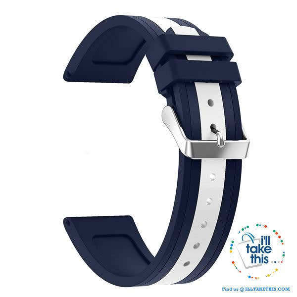 Apple Watchband, Colorful Silicone wrist strap suit Apple Series 4 down 38mm & 42mm - I'LL TAKE THIS
