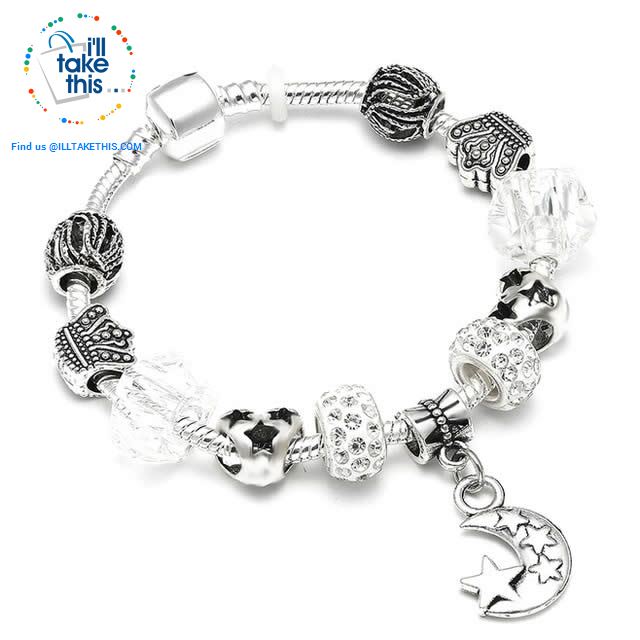 Murano Beads and Charm Bracelets ideal Women's Friendship Bracelet - Lot's of Style and colors - I'LL TAKE THIS