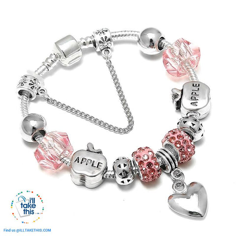 Image of Murano Beads and Charm Bracelets ideal Women's Friendship Bracelet - Lot's of Style and colors - I'LL TAKE THIS