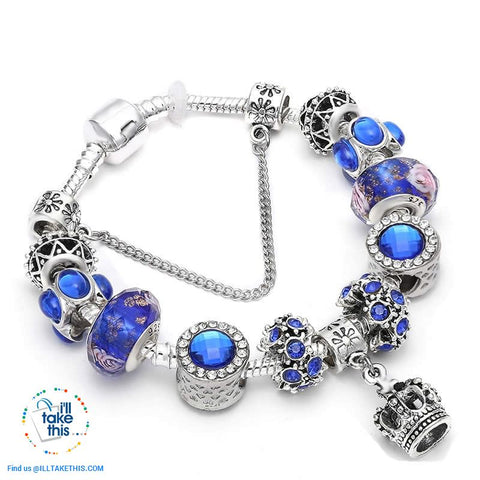 Image of Murano Beads and Charm Bracelets ideal Women's Friendship Bracelet - Lot's of Style and colors - I'LL TAKE THIS