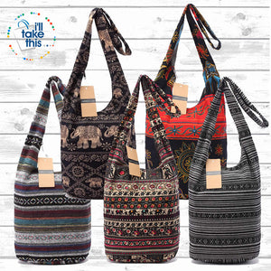 100% Designer Ladies cotton shoulder bag, show your individuality with these unique designs - I'LL TAKE THIS