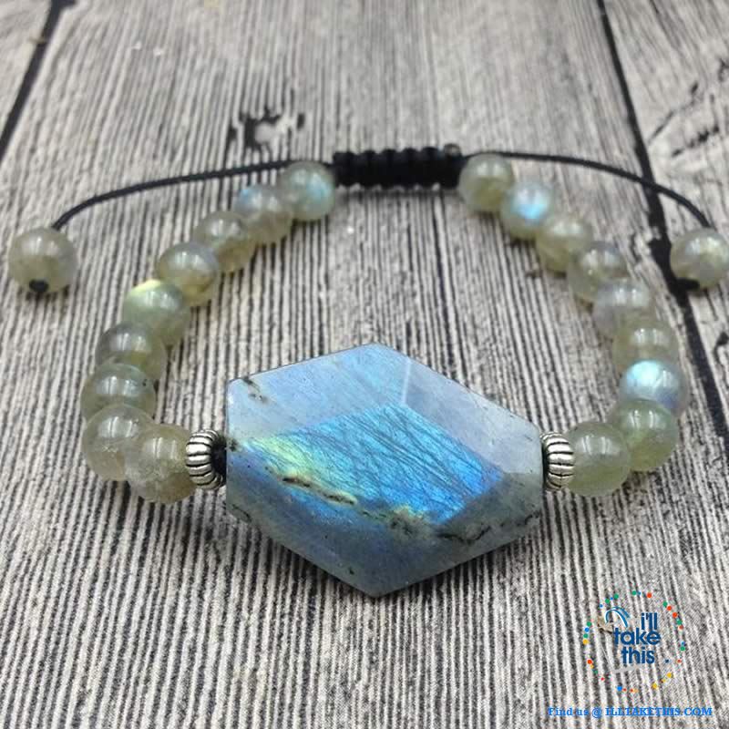Destiny Natural Labradorite Stone Bracelets - I'LL TAKE THIS