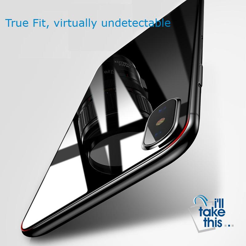 Premium Front and Back Screen Protector For iPhone X - Full Body Cover Toughened Tempered Glass