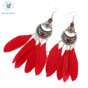 Dream Catcher Vintage Bohemian Style drop Earring - 3 color options