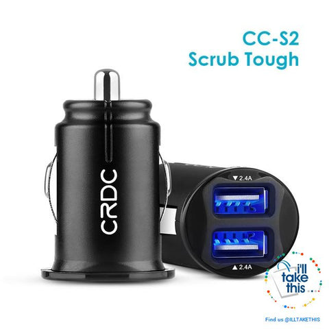 Image of Dual USB Car Charger Quick/Fast Charge Mobile Phone Car-charger adapter for iPhone/Samsung/Lg Phone - I'LL TAKE THIS