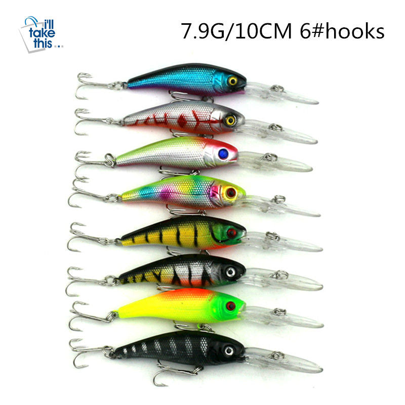 Fishing Lure Set - 43pcs - Mixed Fishing Lure Artificial Baits - I'LL TAKE THIS