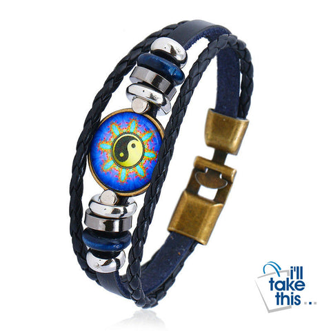 Image of Yin Yang Gossip Multi-layer Leather Bracelets - 5 Design options - I'LL TAKE THIS