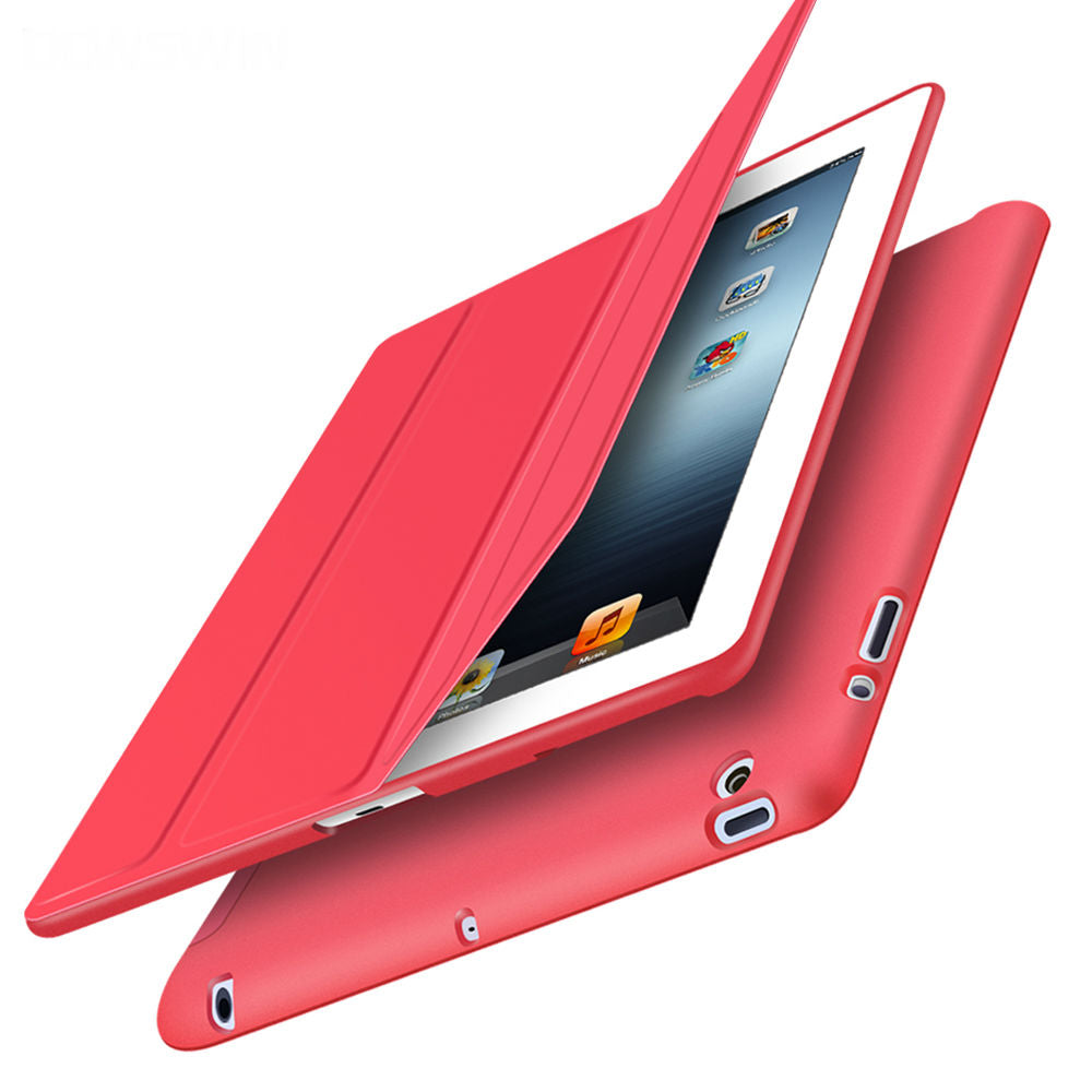 Apple ipad 2, 3, 4 Case Auto Sleep /Wake Up Flip Vegan Leather Cover - Smart Stand Holder Case - I'LL TAKE THIS