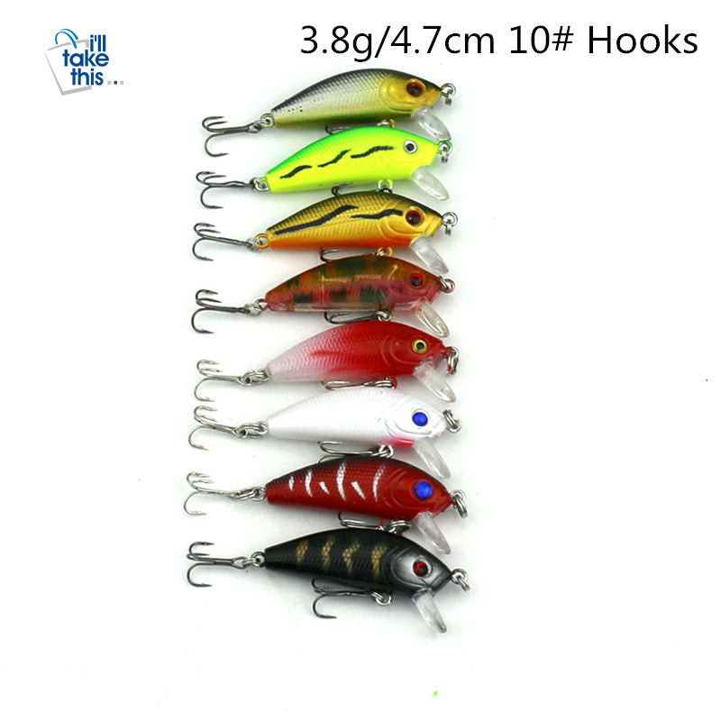 Fishing Lure Set - 43pcs - Mixed Fishing Lure Artificial Baits - I'LL TAKE THIS