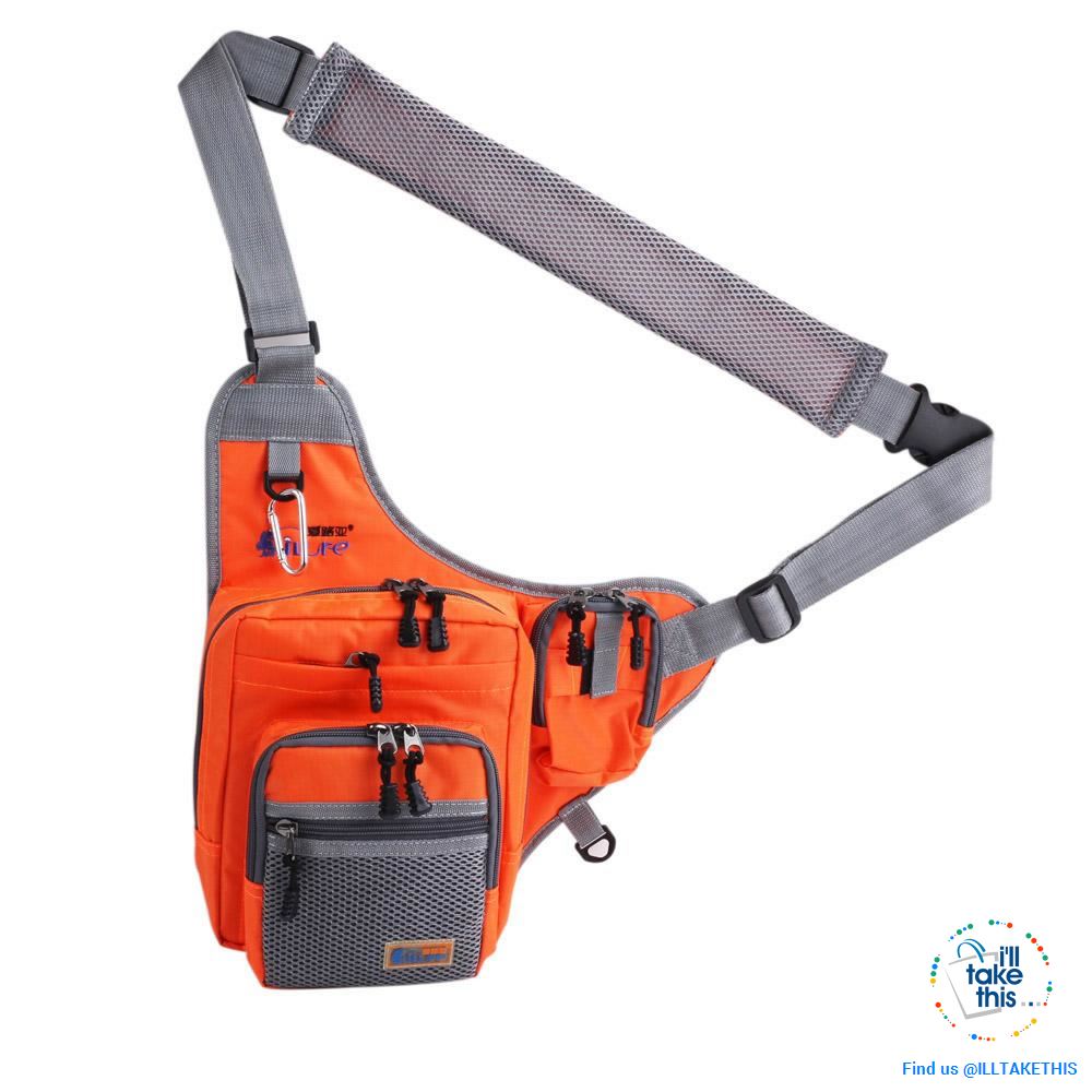 The fisherman's Friend, a Shoulder bag with a multitude of purposes - Three Color options - I'LL TAKE THIS