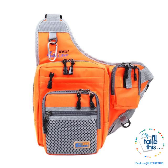 The fisherman's Friend, a Shoulder bag with a multitude of purposes - Three Color options - I'LL TAKE THIS