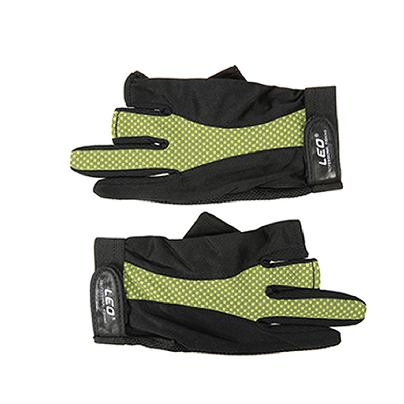 1 Pair 3 Fingerless Gloves Anti-slip Breathable Lightweight Fishing Gloves Outdoor Sports Cycling Camping Running - I'LL TAKE THIS