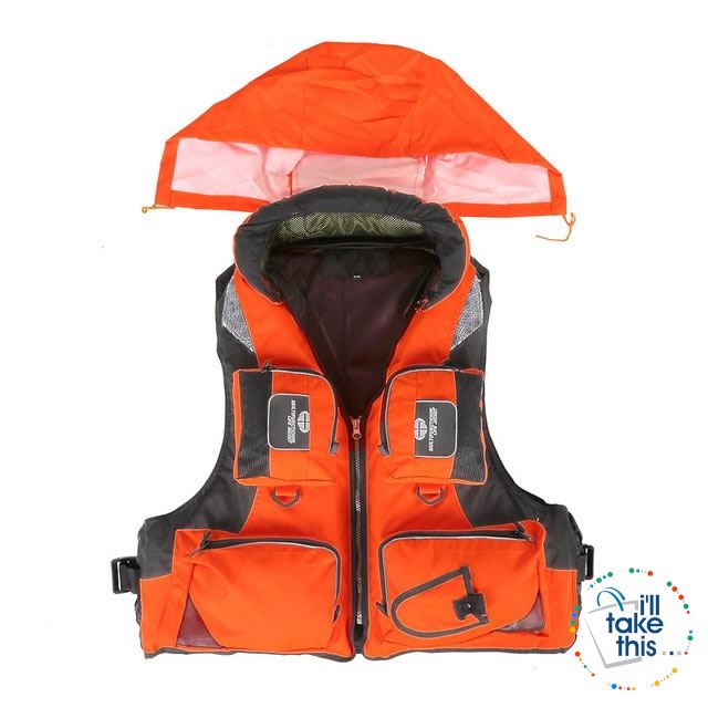 Fishing Vests Suit Fly, Boat or Rock Fishing built-in buoyancy ideal Safety Jacket for All fishermen - I'LL TAKE THIS