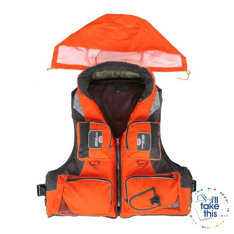 Image of Fishing Vests Suit Fly, Boat or Rock Fishing built-in buoyancy ideal Safety Jacket for All fishermen - I'LL TAKE THIS