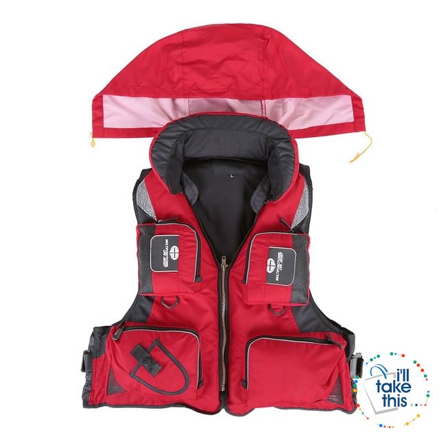 Fishing Vests Suit Fly, Boat or Rock Fishing built-in buoyancy ideal Safety Jacket for All fishermen - I'LL TAKE THIS