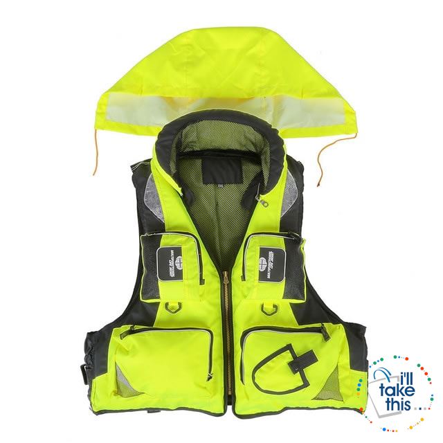 Fishing Vests Suit Fly, Boat or Rock Fishing built-in buoyancy ideal Safety Jacket for All fishermen - I'LL TAKE THIS