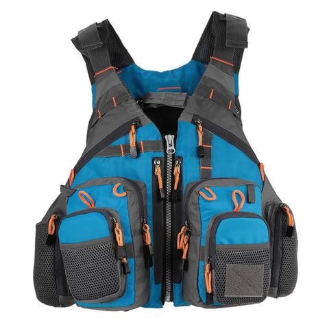 Image of Fishing Vest and/or Life Jacket Ideal for ROCK, Boat or Rapids Fishing with Flotation inbuilt - I'LL TAKE THIS