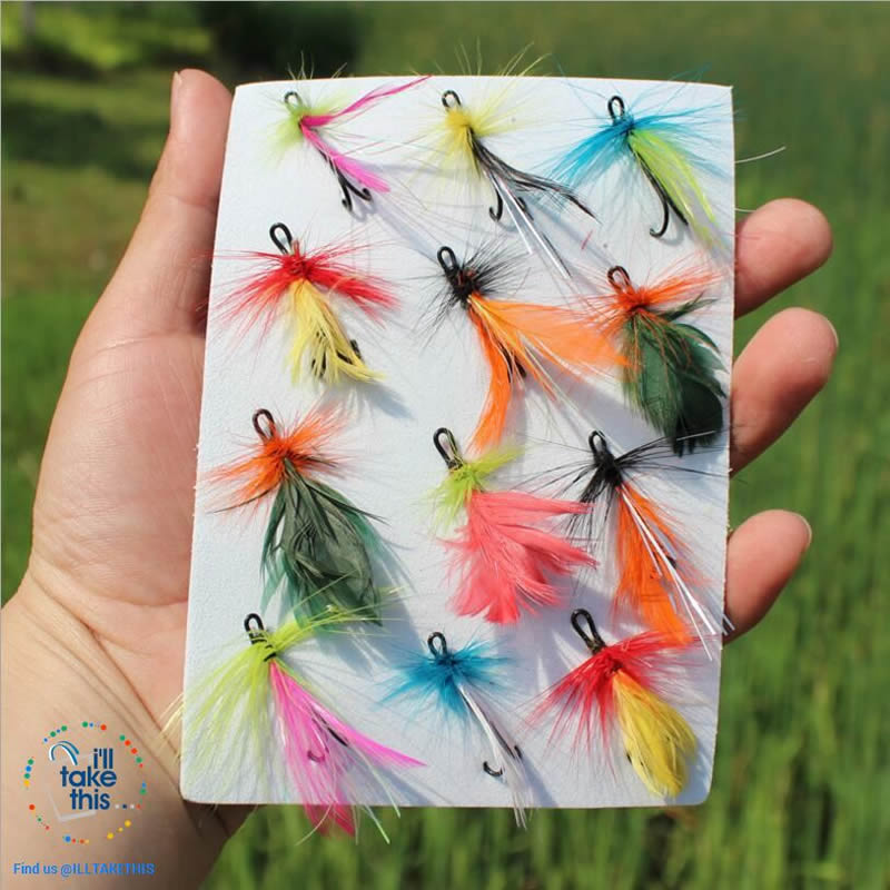 Our MaxCatch Flyfishing vest with BONUS Double hook Fly fishing lures - I'LL TAKE THIS