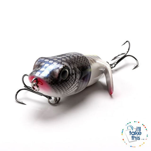 Image of Bigass Bass Frog Fishing lures, JerkPro™ offering 8 Color Option with lifelike swimming motion tail - I'LL TAKE THIS