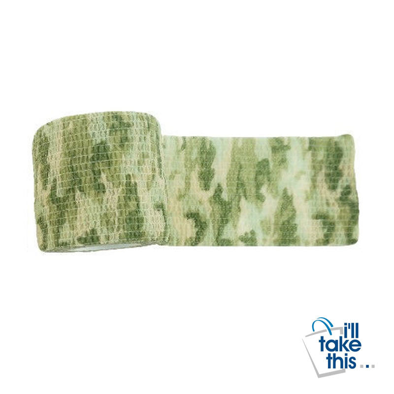 Camouflage Waterproof tape Jungle Army style Camouflage Stealth Tape Suit Outdoor Hunting + Shooting - I'LL TAKE THIS
