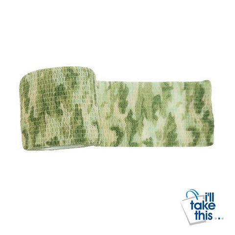 Image of Camouflage Waterproof tape Jungle Army style Camouflage Stealth Tape Suit Outdoor Hunting + Shooting - I'LL TAKE THIS