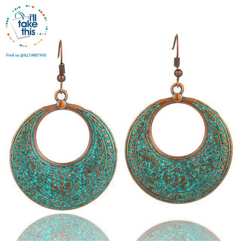Image of LOOK your best with our Handmade Bohemian earrings - I'LL TAKE THIS