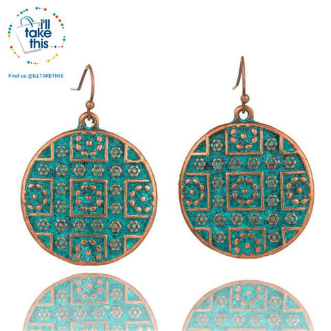 Image of LOOK your best with our Handmade Bohemian earrings - I'LL TAKE THIS