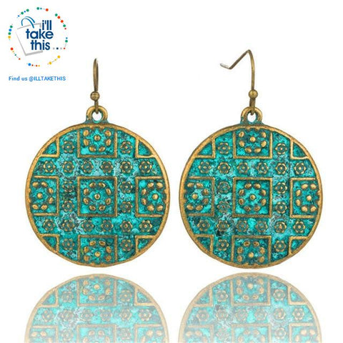 Image of LOOK your best with our Handmade Bohemian earrings - I'LL TAKE THIS