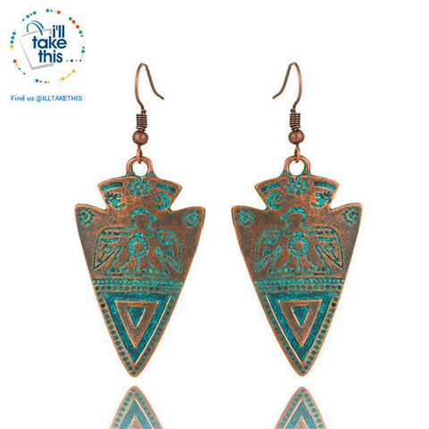 Image of LOOK your best with our Handmade Bohemian earrings - I'LL TAKE THIS