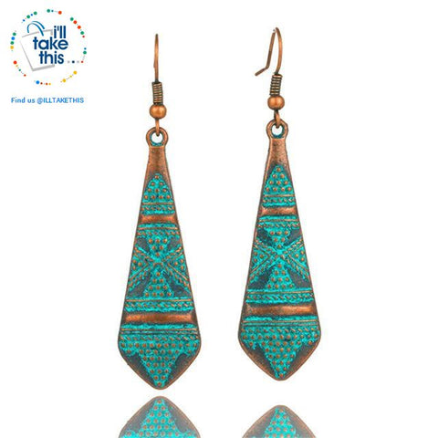 Image of LOOK your best with our Handmade Bohemian earrings - I'LL TAKE THIS