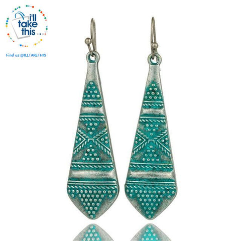 Image of LOOK your best with our Handmade Bohemian earrings - I'LL TAKE THIS
