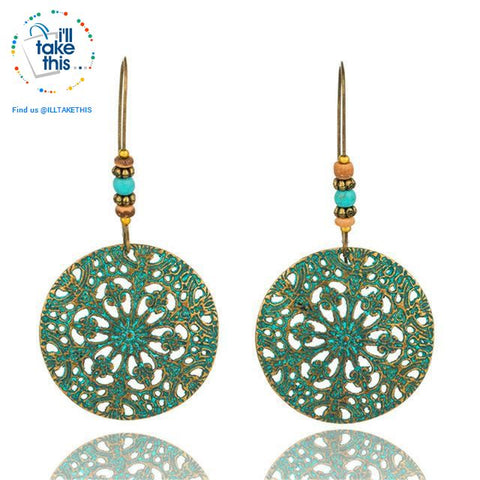 Image of LOOK your best with our Handmade Bohemian earrings - I'LL TAKE THIS