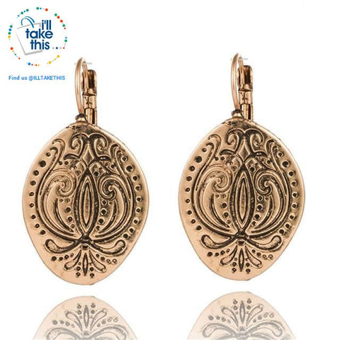 Image of LOOK your best with our Handmade Bohemian earrings - I'LL TAKE THIS
