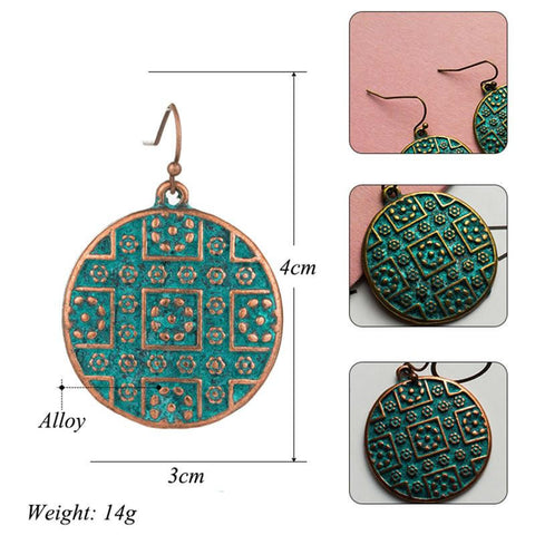 Image of LOOK your best with our Handmade Bohemian earrings - I'LL TAKE THIS