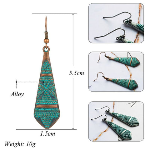 Image of LOOK your best with our Handmade Bohemian earrings - I'LL TAKE THIS