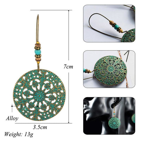 Image of LOOK your best with our Handmade Bohemian earrings - I'LL TAKE THIS