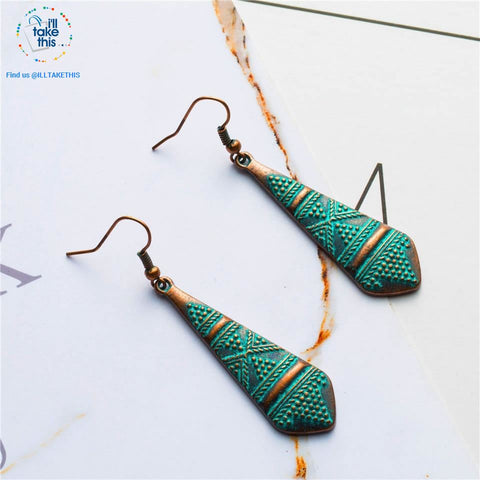 Image of LOOK your best with our Handmade Bohemian earrings - I'LL TAKE THIS